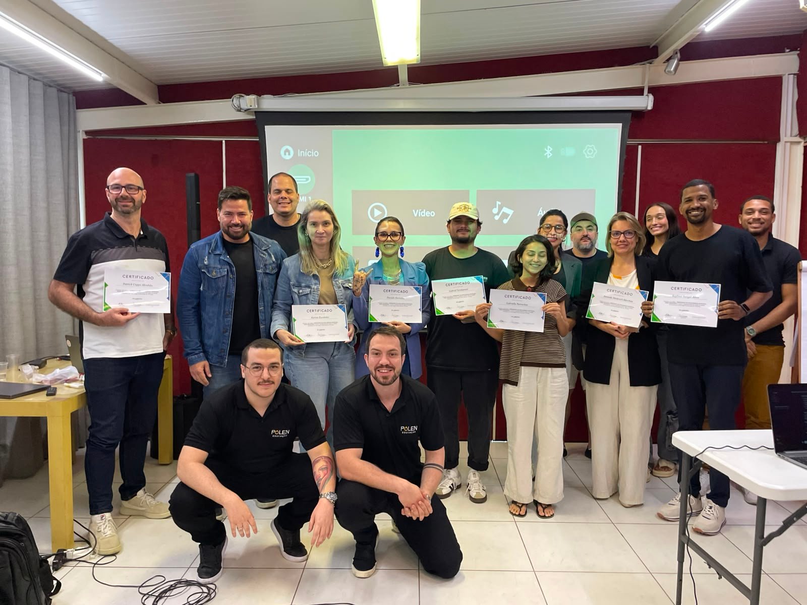 Workshop de inteligência artificial conduzido pela SINOON
